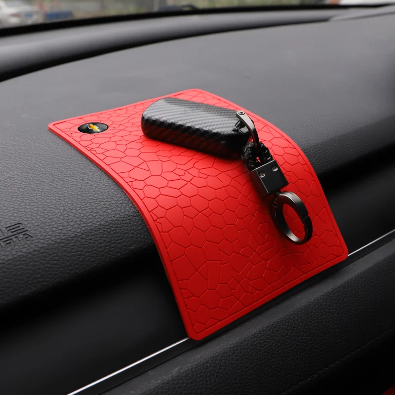 PVC 자동차 논슬립 매트 대시보드 폰 미끄럼 방지 젤 패드 쉐보레 크루즈 소닉 실버라도 트랙스 카마로 캡티바 이쿼녹스 라세티용