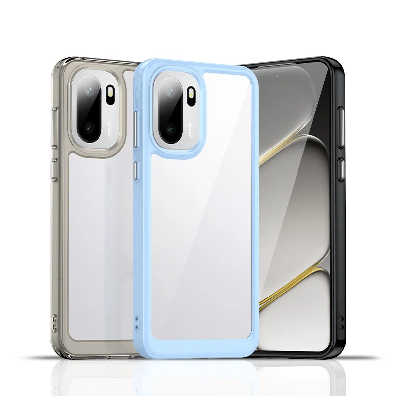 Vibrant Transparent Protective TPU Case - Clear Shield Cover