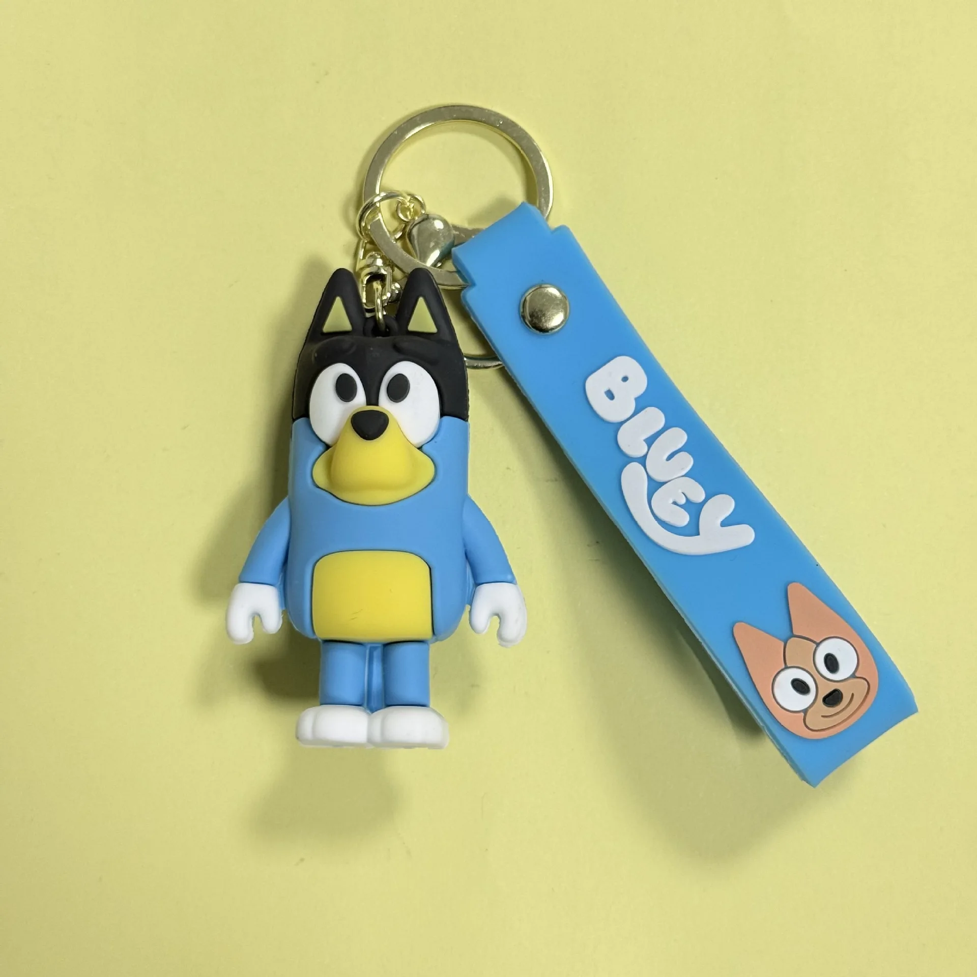Bluey foreign trade hot selling cartoon keychain cute PVC doll pendant ...