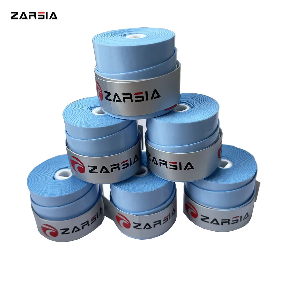 ZARSIA 粘着薄型テニスラケットグリップテープ (15 個/ロット)