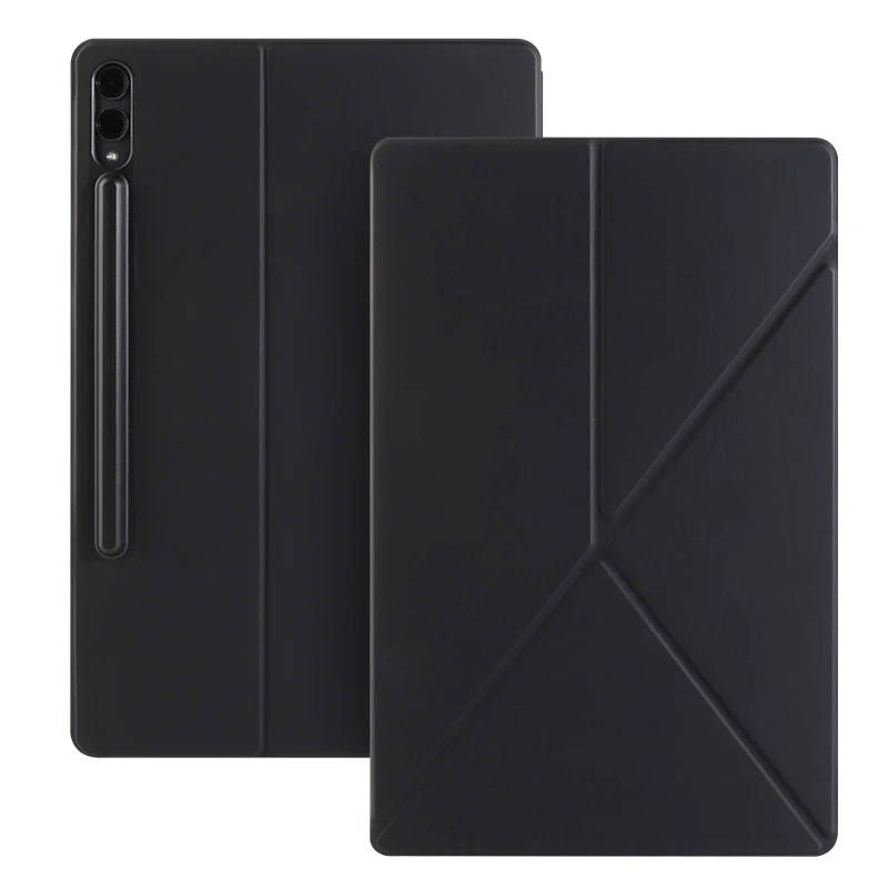 Magnetic Tablet Smart Book Cover with Pencil Holder