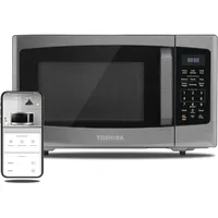 Toshiba ML-SEM23P(BS) Smart Countertop Microwave, Voice Control with Alexa, Free Recipe in APP, Kitchen Essentials 1