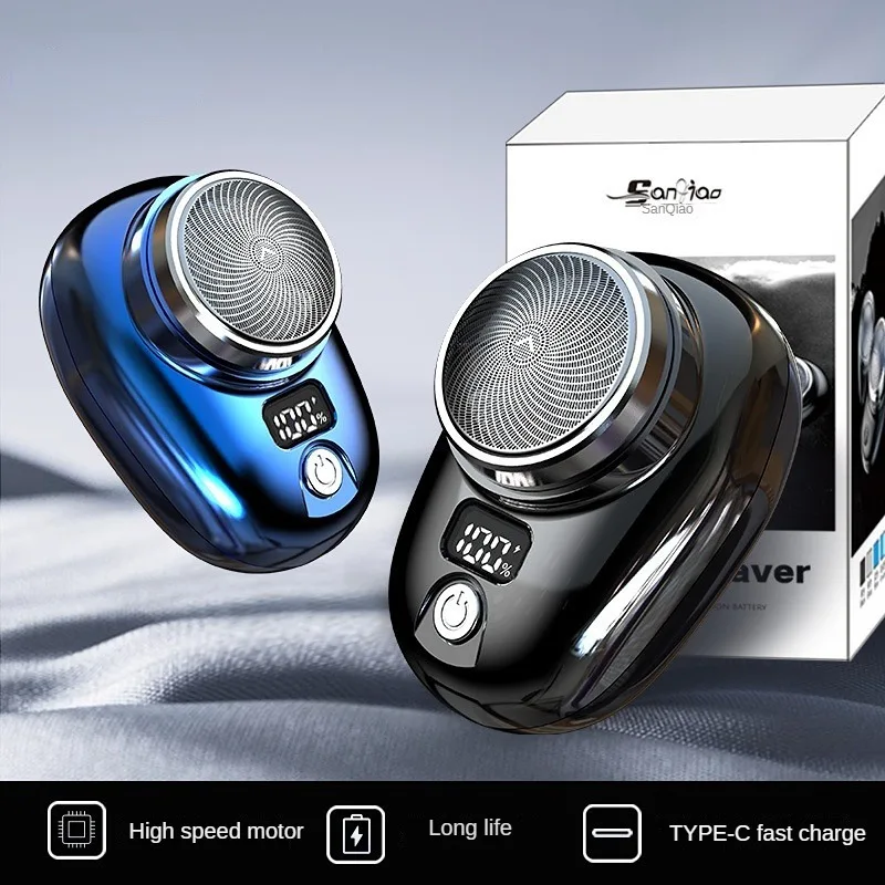 Electric Shavers Travel Shaver Portable Razor Man Wet And Dry Rechargeable Charging Shaving Machine Mini Men electric shaver,electric razor,rotary shaver,cordless shaver