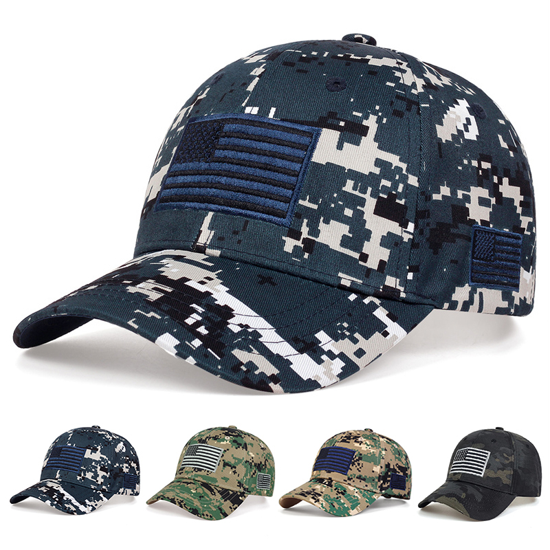 Unisex Army United States Embroidery Baseball Caps Spring and Autumn Outdoor Adjustable Casual Hats Hip Hop Hat Sunscreen Hat