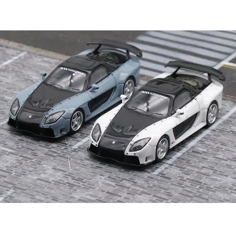 

Diecast 1:64 Scale Mazda RX-7 Alloy Car Model Collection Souvenir Display Ornaments Vehicle Toy Gift