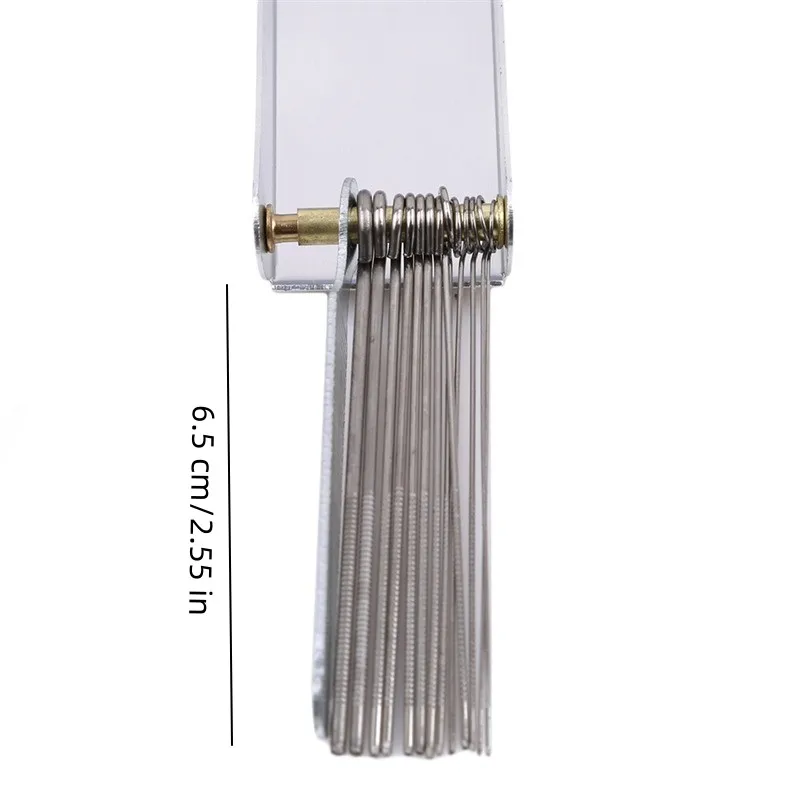 Portable Guitar Nut Slotting File Saw Rods Slot Filing Set Replacement Tools String Instruments 1pc