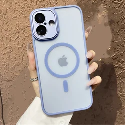 Magnetic Armor Shockproof Case with Luxury Matte Finish and Magsafe Compatibility - iPhone 13 Pro Max (Gray - 1)