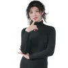 2025 Women Pullovers Turtleneck Sweater Solid Color Pile Neck Knitwear Autumn Winter Warm Jumper Tops Pull Femme Christmas Gift 3