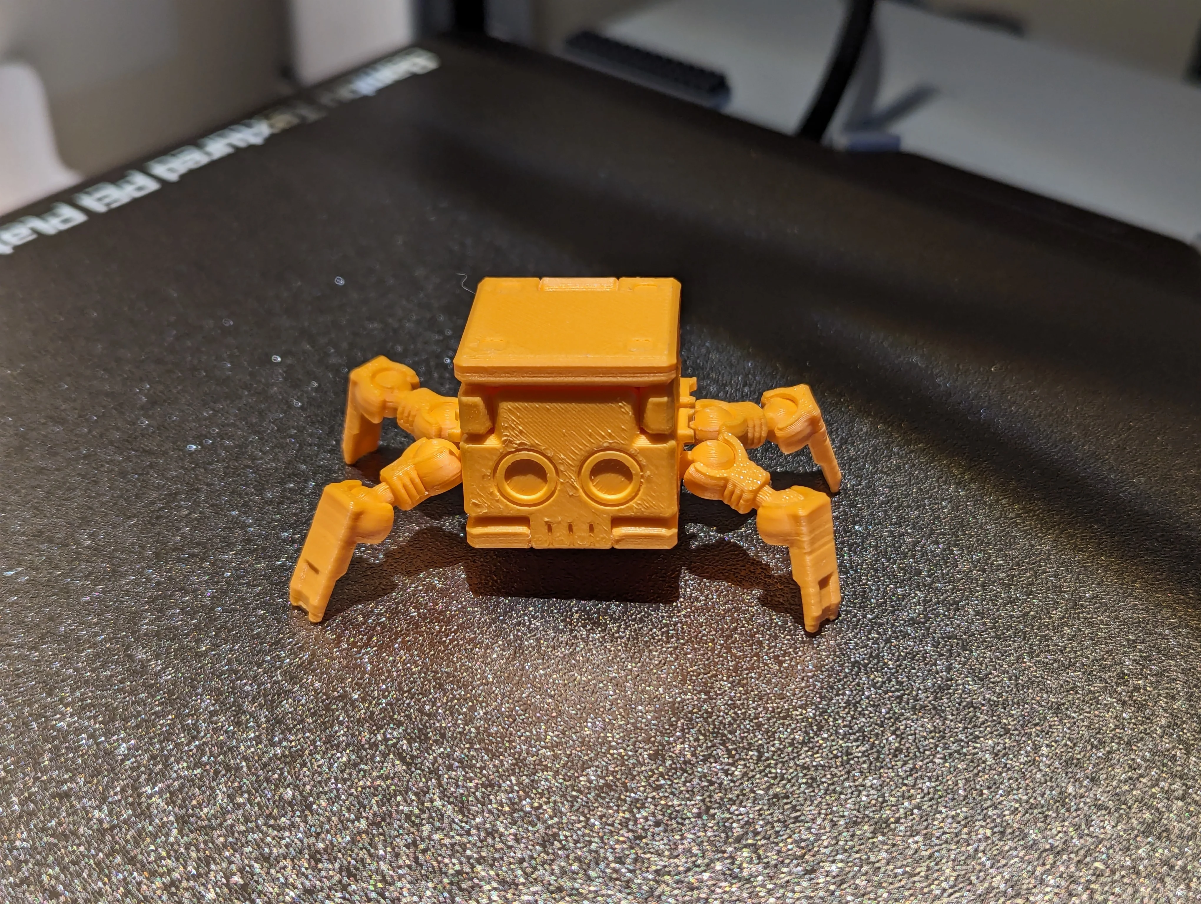 Giunto robot quadrupede mobile e staccabile design desktop decorazione giocattolo creativo modello regalo creativo fatto a mano (non assemblato)