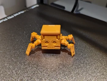 Giunto robot quadrupede mobile e staccabile design desktop decorazione giocattolo creativo modello regalo creativo fatto a mano (non assemblato)