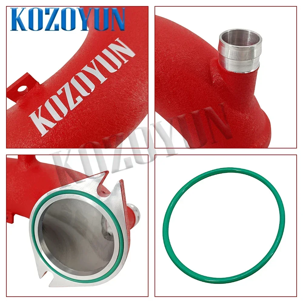 Turbo Inlet Intake Elbow Pipe for Audi S4 S5 SQ5 B9 3.0 TFSI EA839 Engine