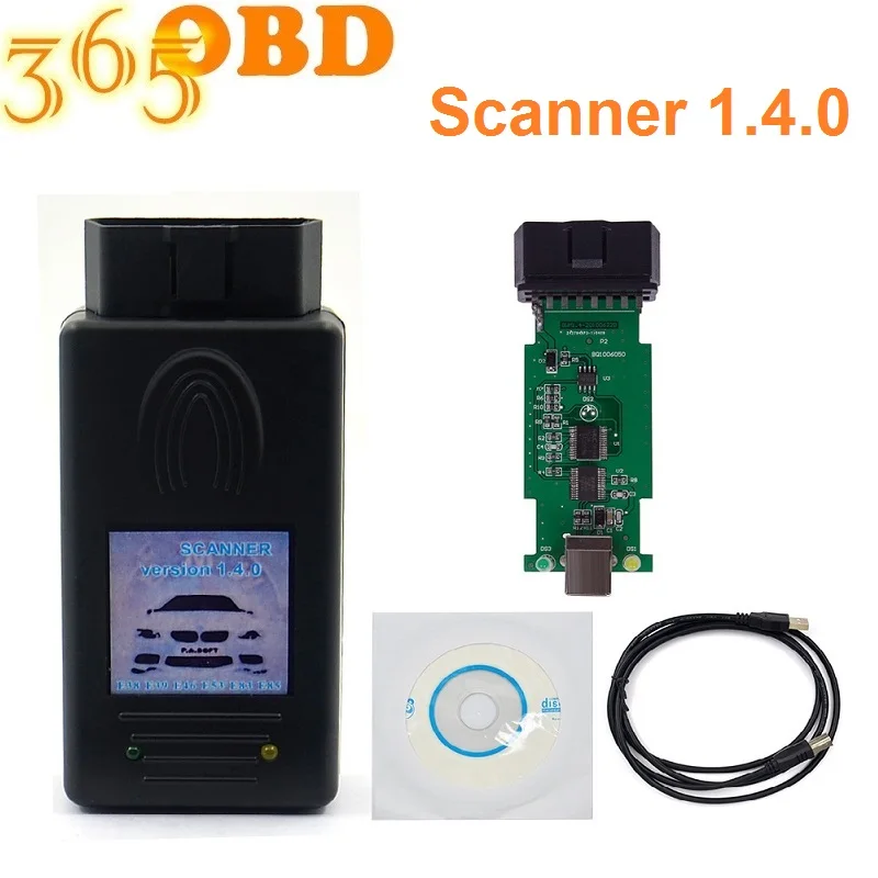 Interface BMW SCANNER V1.4.0 OBD2 diagnostic & programmation K+D-CAN 