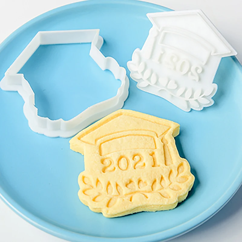 Congratulation Graduation Biscuit Mold Cookie Cutters Cookie Stamp