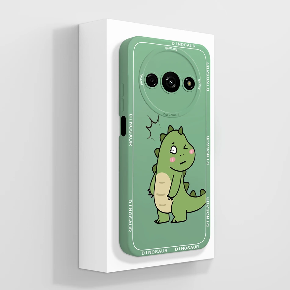 Panda Design Full Coverage Shockproof Liquid Silicone Bumper Case - Soft & Smooth Back Cover