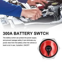 50A 100A 200A 300A For Car Motorcycle Truck Boat Car Battery Switch 32V DC Disconnecter Power Isolator Cut Off Rally Switch Kit - Image 6