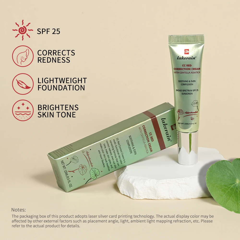 CC Cream Korea Centella Foundation Face Cream Full Coverage Moisture Makeup