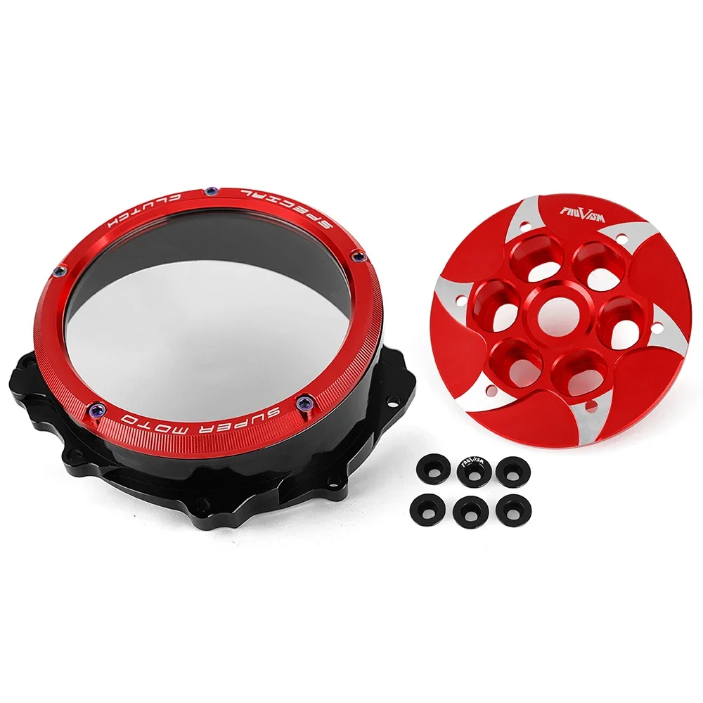 

Clear Clutch Cover For MV Agusta Brutale 800 Rosso 800RR 800RC Dragster 800 RR Stradale Turismo Veloce 800 RC Rosso