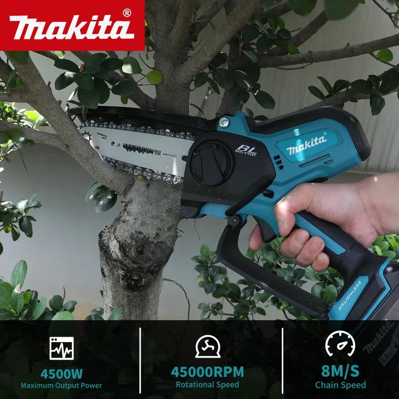 마키타 전문가용 브러시리스 콤보 키트: 그리스건, 전기톱, 18V 앵글 그라인더, 공기주입기, 실리콘건 및 절단기