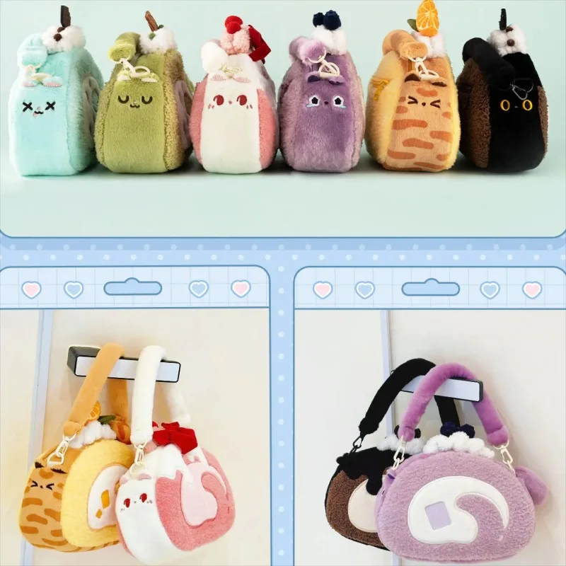 Teenage Girls Bread Bags for Woman Lolita Plush Crossbady Bag Versatile Bolsos mujer Original Sac Femme Sweet Gift Bolsas - 6