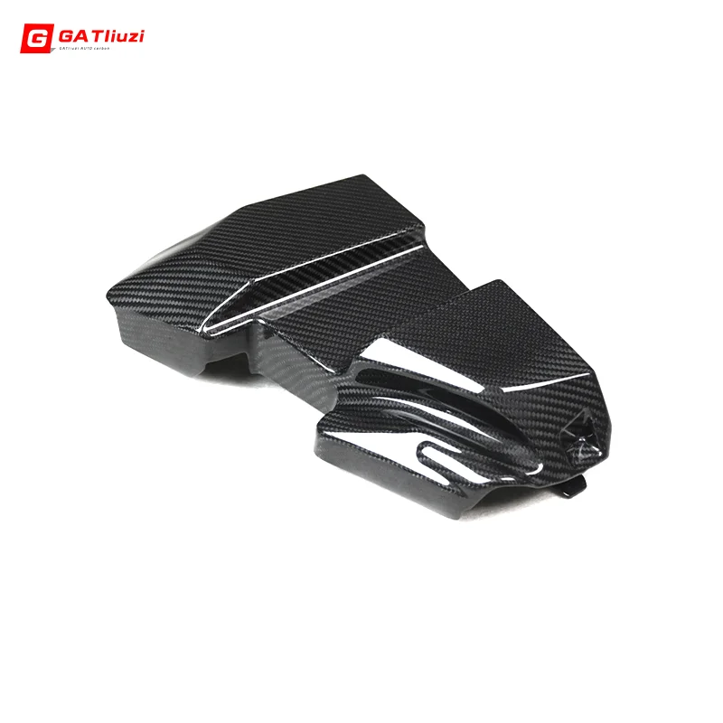 드라이 탄소 섬유 개조 ECU 커버, 엔진 구획 개조 릴레이 배터리 커버 보호 플레이트, BMW M3 M4 G80 G82 용