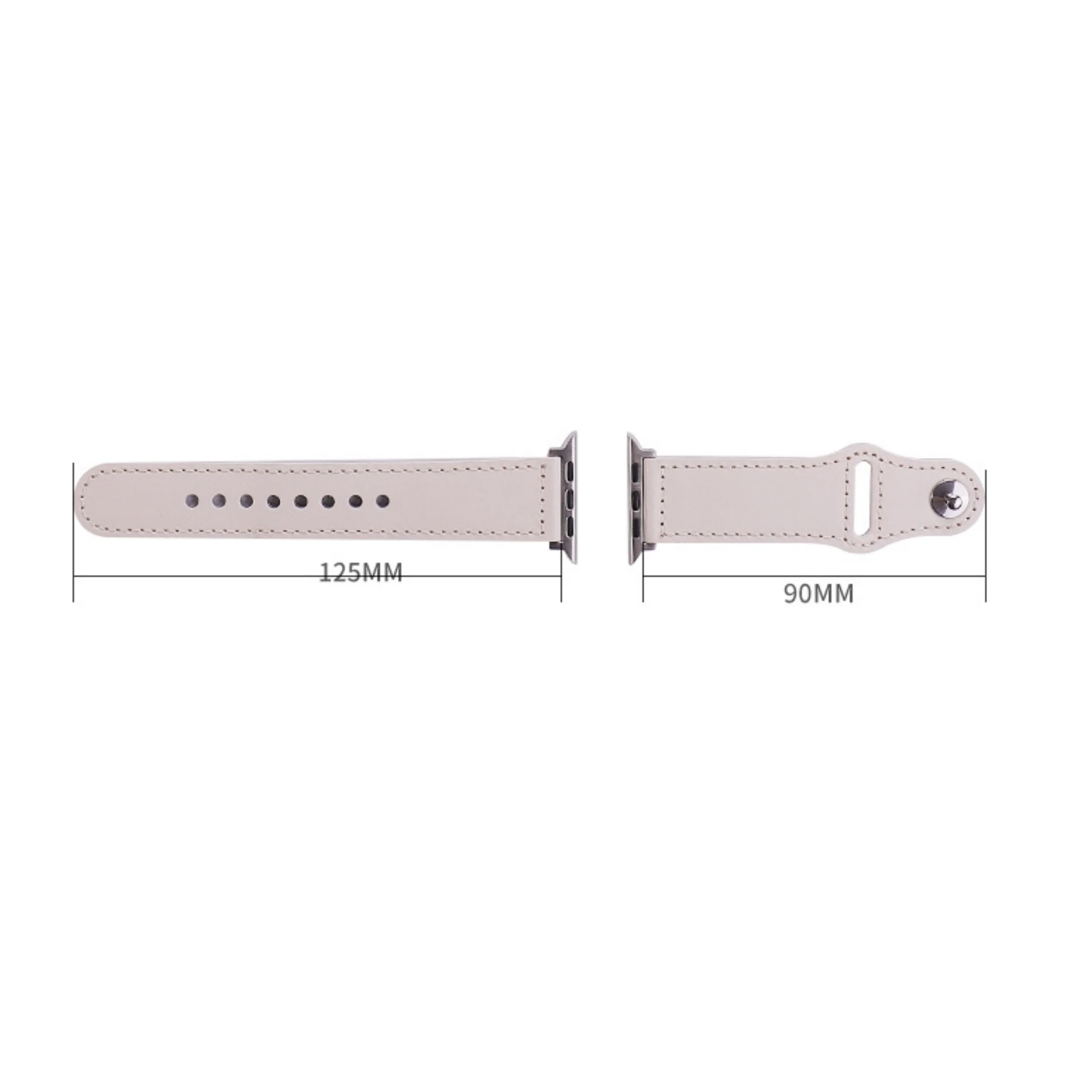 Premium Leather Watch Band for Men and Women - Elegant and Stylish