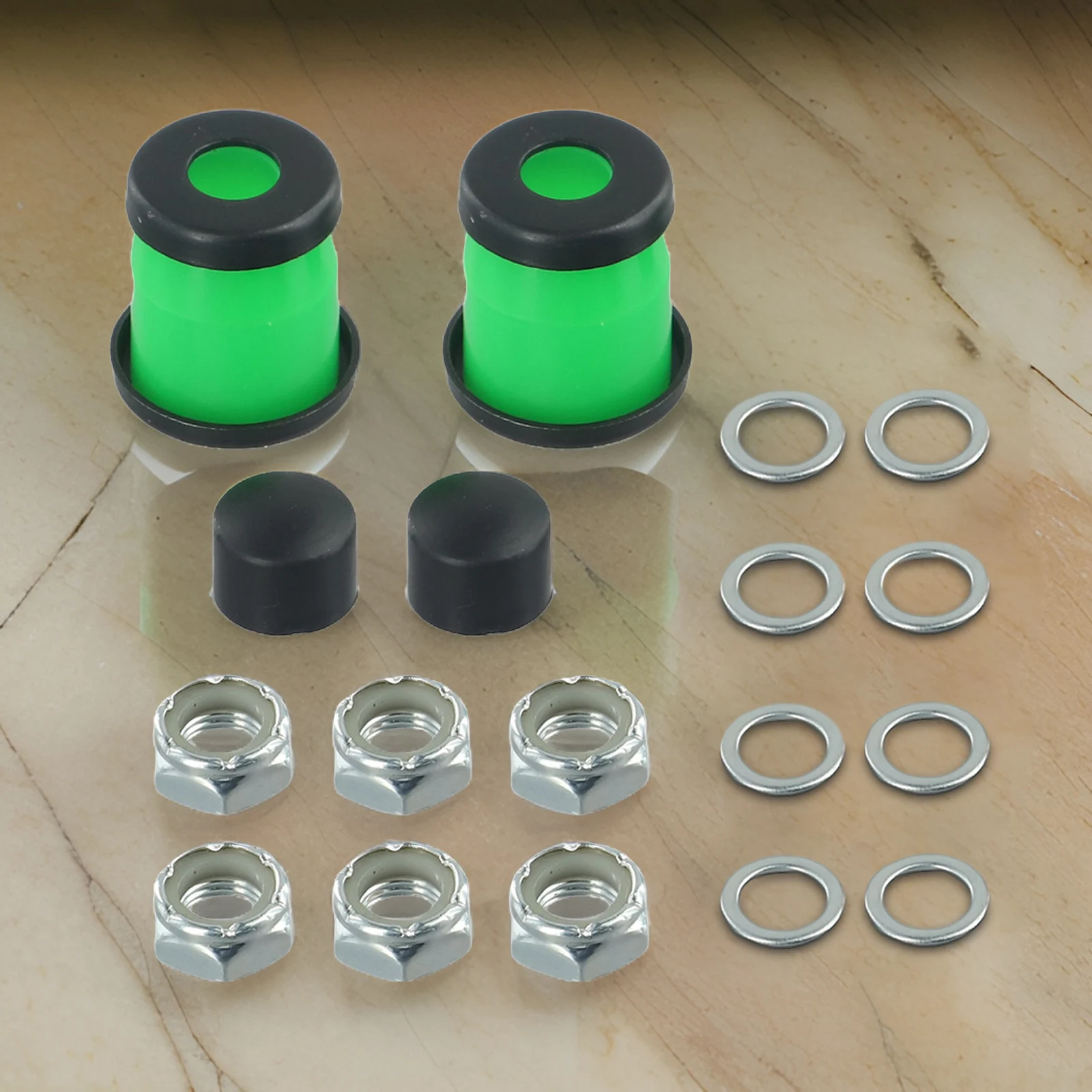 1Set Skateboard Buchse Dichtung Gummi Longboard Stoßdämpfer Lkw Rebuild-Kit Für 5 zoll-Vertex Dual Rocker halterung Skateboard – Detail 1
