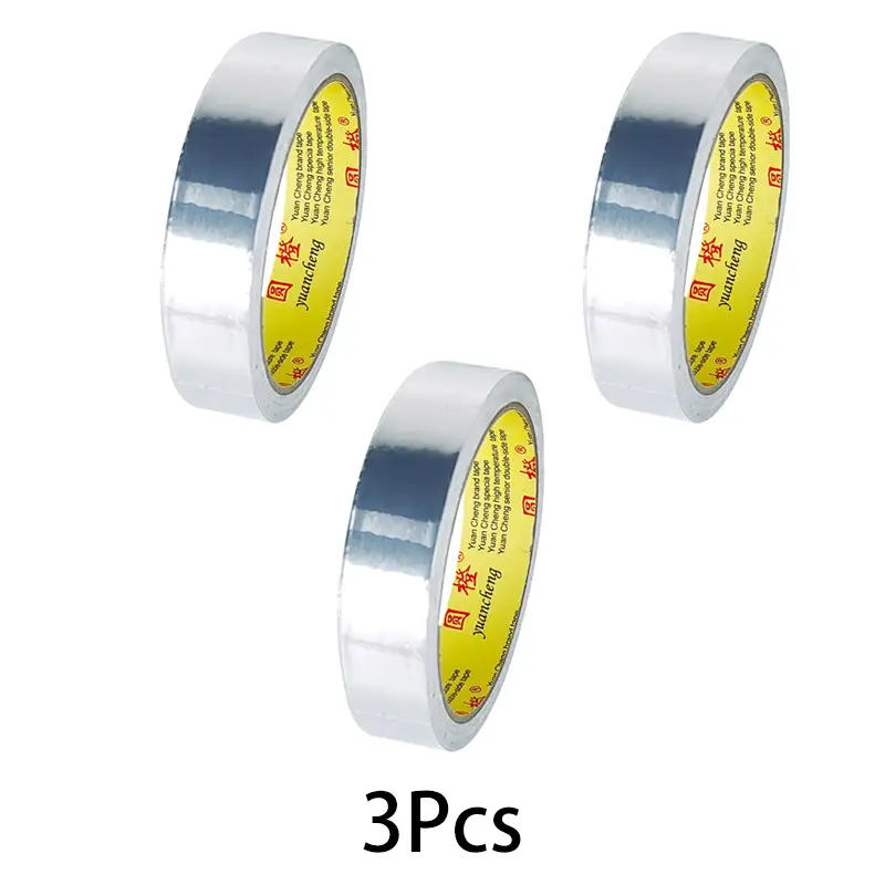 High Temperature Resistance Aluminum Foil Tape Kitchen Pipe Repair Tape Adhesive Sealing Foil Heat Insulation Leak Proof Tape - Image 9