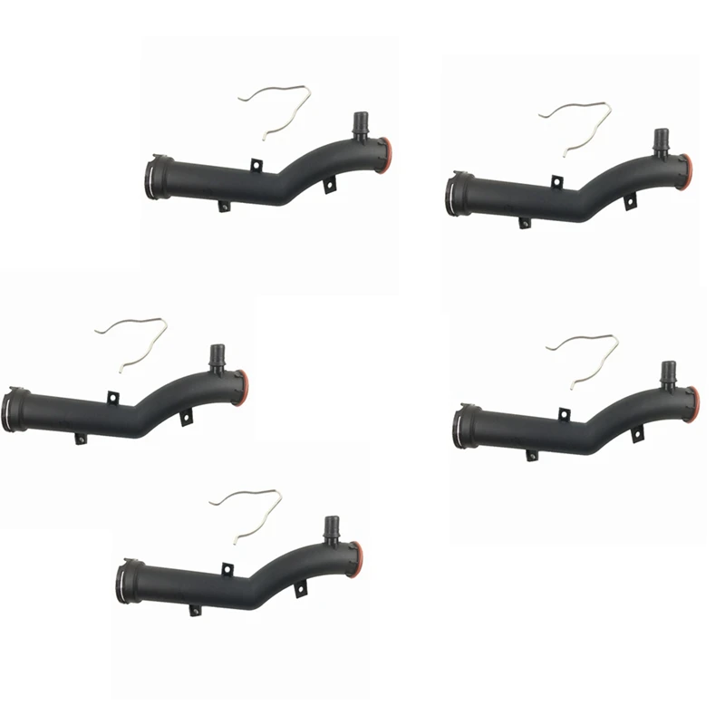 

5X 9800661880 1351VF водяной шланг для охлаждающей жидкости двигателя с металлическим зажимом для Citroen C4 Peugeot 207 308