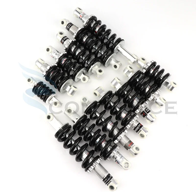 90/100/115/125/150/170/180/190/200/215MM 47cc49CC 슈퍼 미니모토 ATV 전기 스쿠터 미니 포켓 바이크용 리어 서스펜션 쇼크