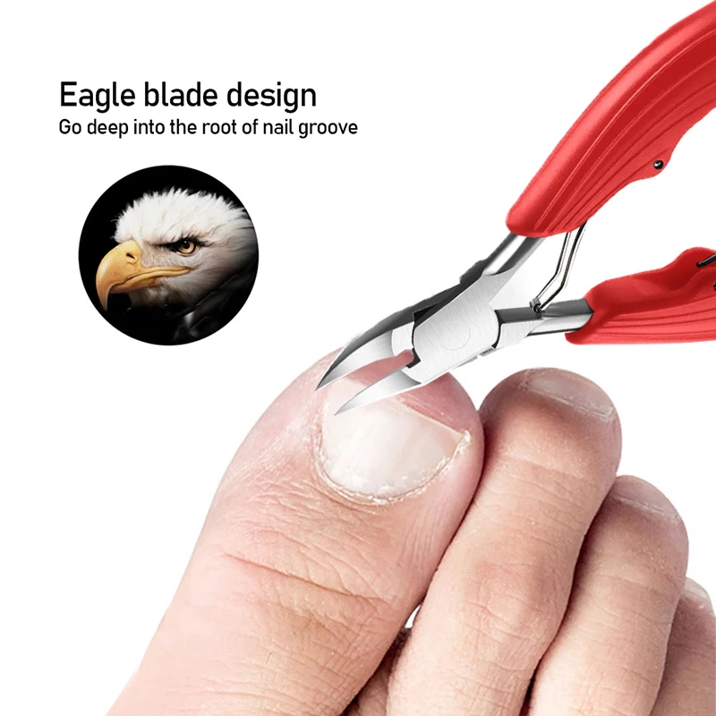 Nail Clippers Dead Skin Remover Nail Ingrown Nipper Cuticle Scissors Cutter Paronychia Tools Pedicure Manicure