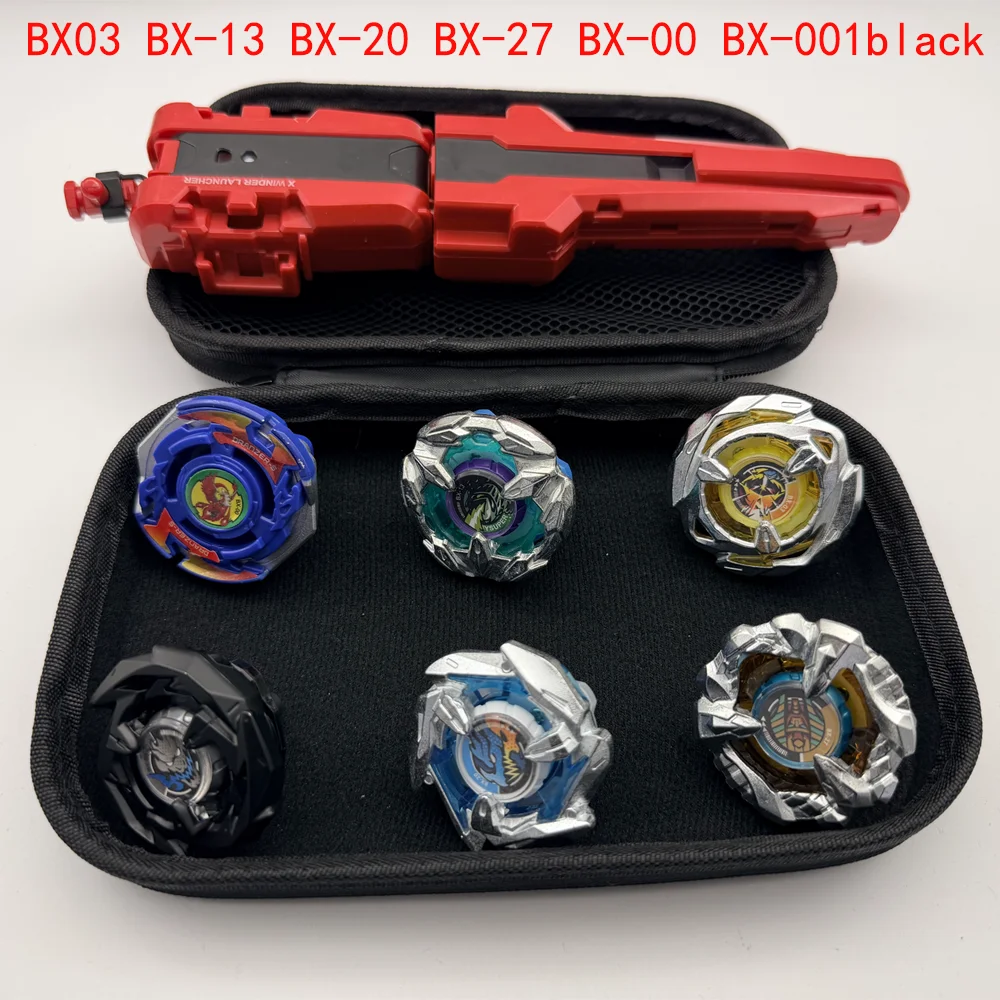 6pcsT(트랜스미터 포함) akara Tomy Be 버스트 탑 X 자이로 팩 BX02 bx00-6 BX-19 BX-35 BX00-04 Phoenix Unicorn BX Combat Gyro