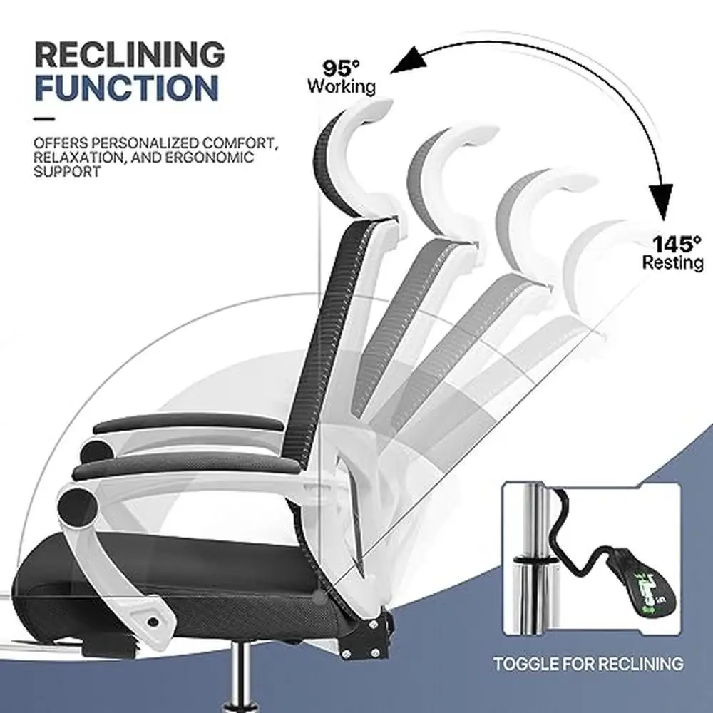 Mesh Gaming Desk Chair Set with Bookshelf Z-Shaped Modern Office Desk and Chair Easy to Assemble Sturdy Steel Frame Adjustable 5