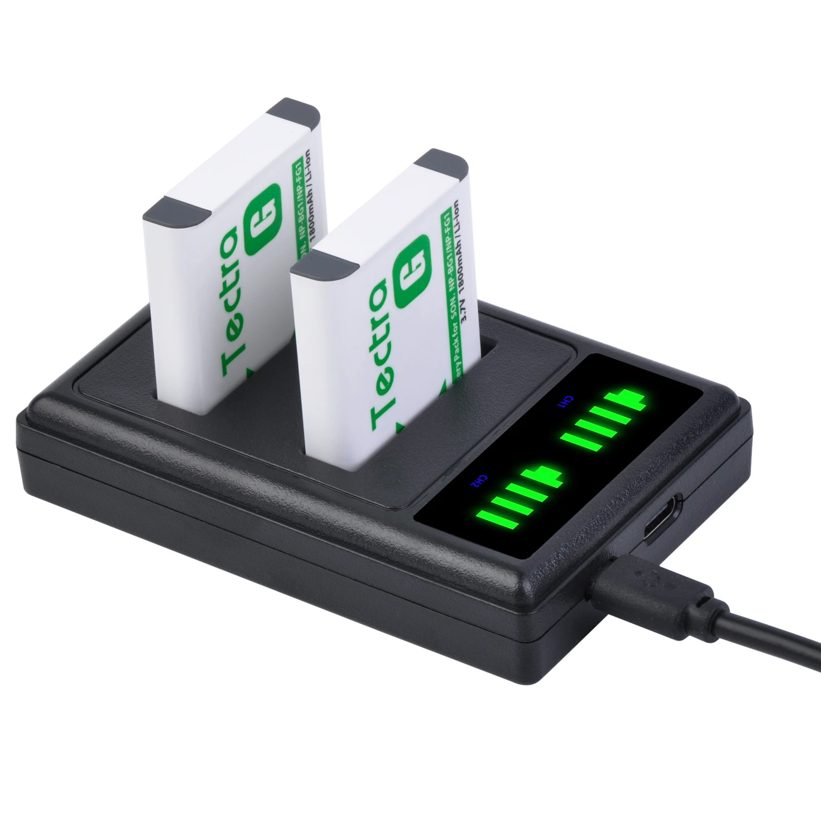 1800Mah Np-Bg1 Npbg1 Sostituzione Della Batteria + Np Bg1 Batteria Caricabatterie Per Il Sony Dsc-N1 Dsc-T2 Dsc-H9 Dsc-H10 Dsc-H20 Dsc-H50 Dsc-W130