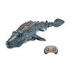 2.4G Remote Control Dinosaur For Kids Mosasaurus Diving Toys Rc Boat With Light Spray Water For Swimming Pool Bathroom Bath Toys 2