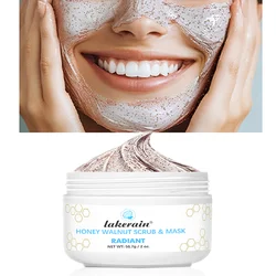 Honey Walnut Brightening & Nourishing Facial Scrub and Exfoliating Mask - 1pc