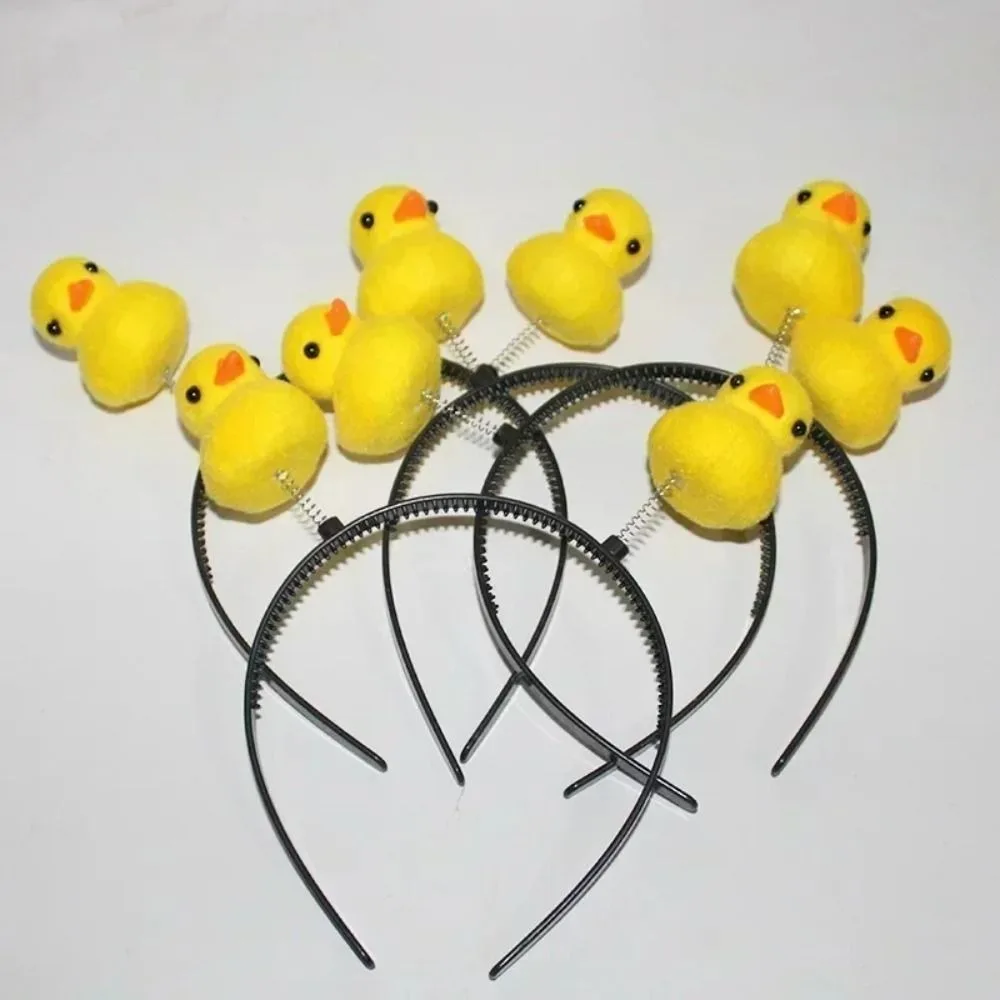 Yellow Duck Headband for Women and Girls Hair Accessory