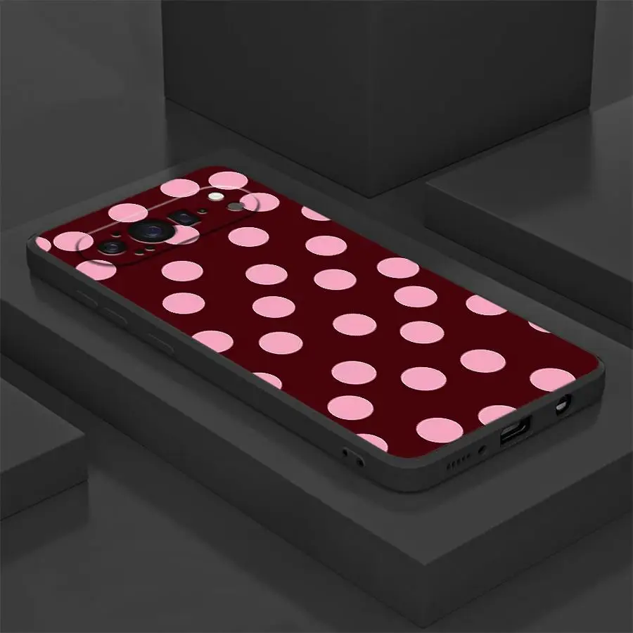 Retro Polka Dot Pattern Phone Cover Case