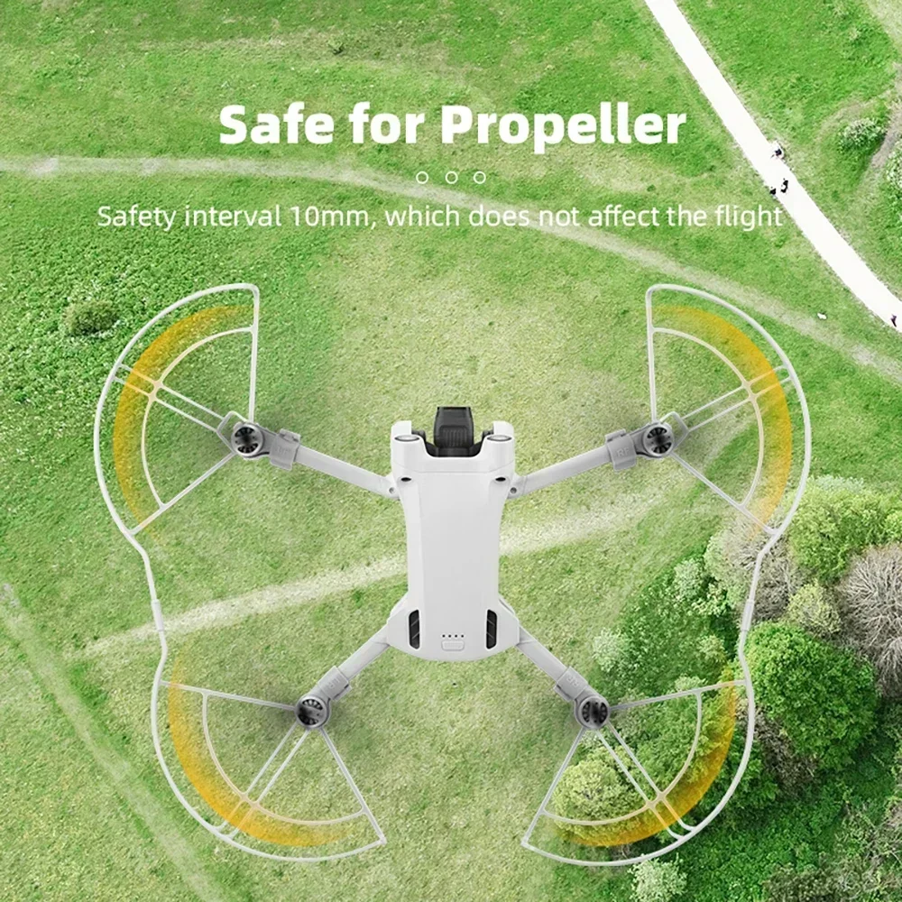 Protège-hélice pour drone, gris clair, sécurité anti-collision