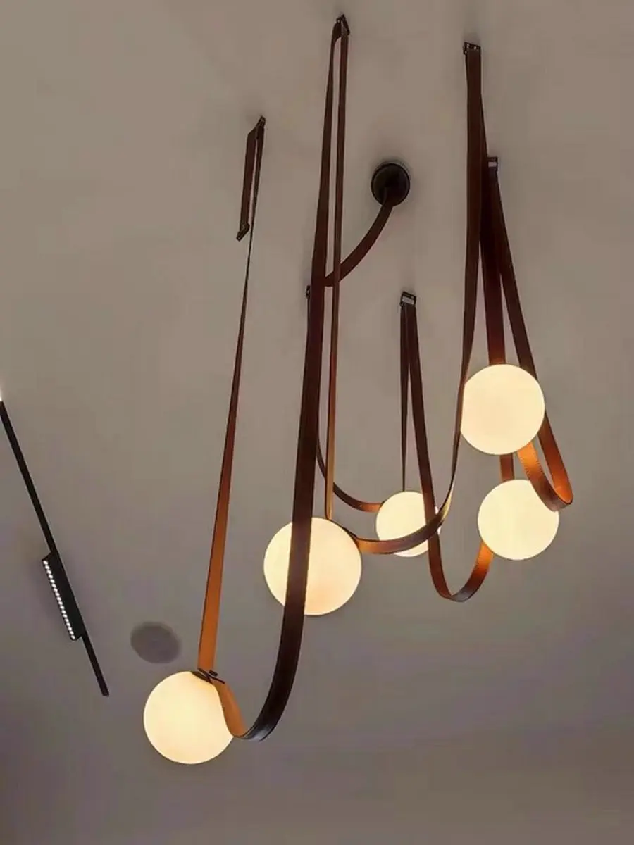 

Лампа для подвесной светильника BUYBAY, дизайнерская лампа для домашнего декора, лампы для подвешивания в виде шара, теплый свет/холодный белый свет