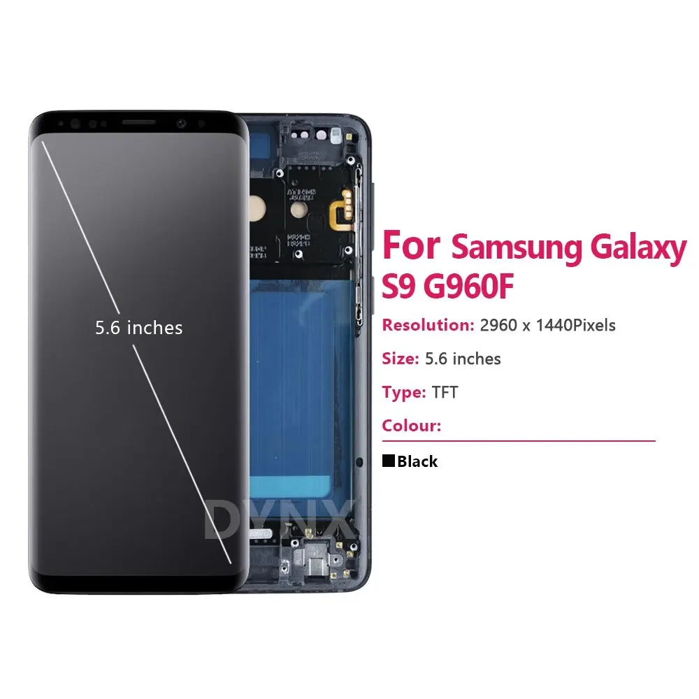 Ｚ  S9 LCD 100% ׽Ʈ ÷, Ÿ ġ ũ , SM-G960FD S9 G960 LCD  ü 