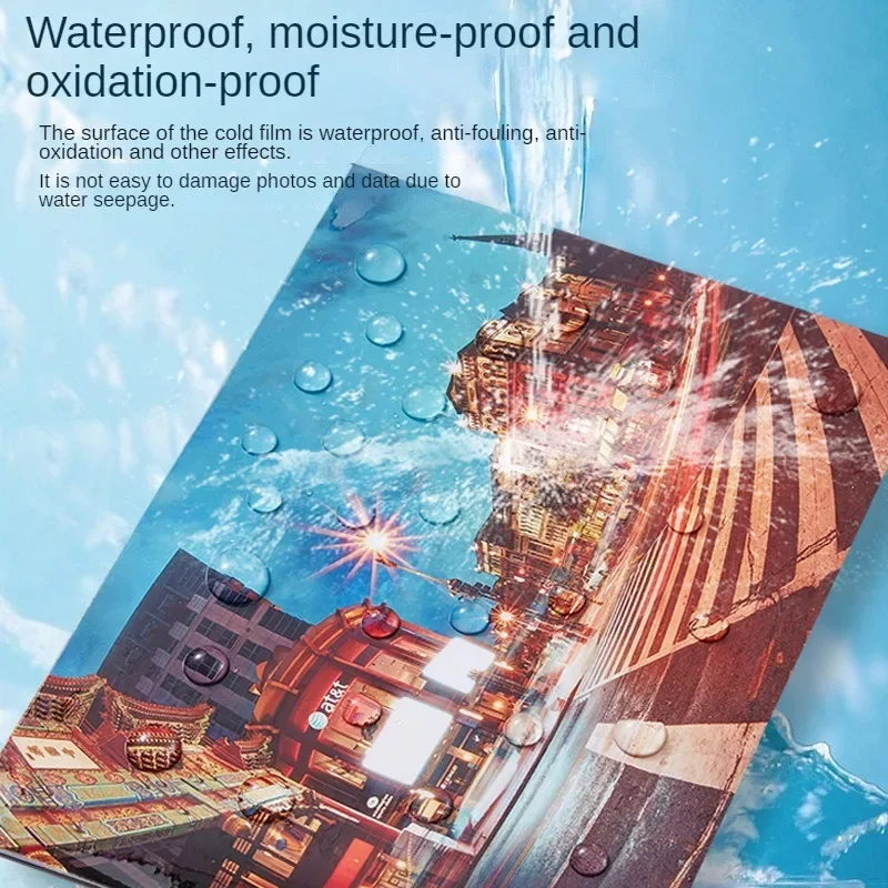 Lamination Film 50 Sheets Waterproof Cold Self-adhesive A6