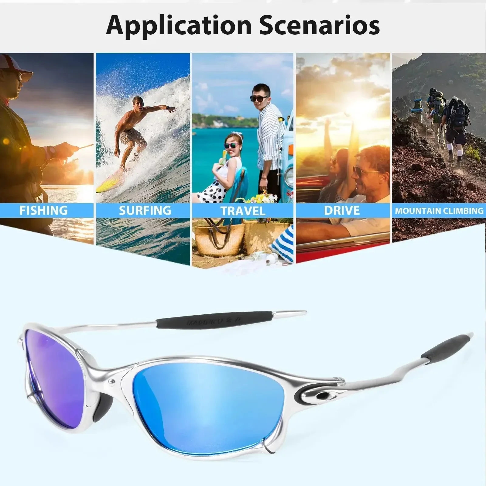 Polarized Cycling Sunglasses UV400 4