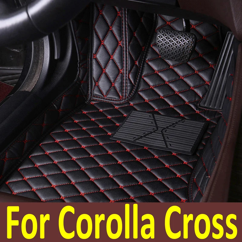 

Автомобильные коврики для Toyota Corolla Cross 2022, оригинальные автомобильные накладки на ногу, аксессуары для интерьера