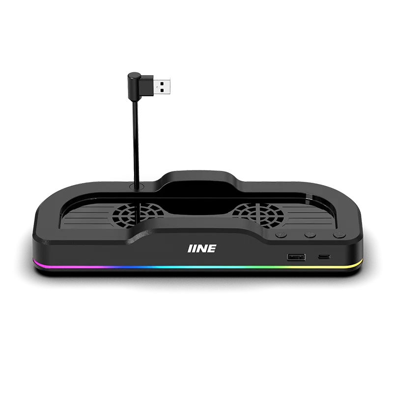 thumbnail image 2 of Aolion For Switch 2 Dock RGB Cooling Fan Portable HUB Expansion Base Wall Mount With NGC For Switch 2 Accessories 2 of 10