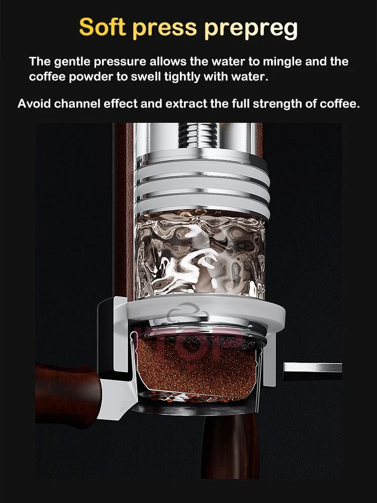 ITOP CM-HP Manual Spinning Espresso Maker Manual Pneumatic Air Pressure Integrated Coffee Machine or Electric Heating Type Maker 3 ITOP CM-HP Manual Spinning Espresso Maker Manual Pneumatic Air Pressure Integrated Coffee Machine or Electric Heating Type Maker 3