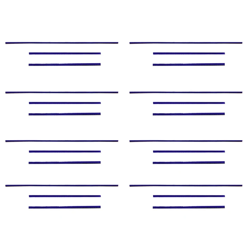 24Pcs Soft Plush Strips Per Dyson V6 V7 V8 V10 V11 Aspirapolvere Soft Roller Head Accessori Di Ricambio Parti