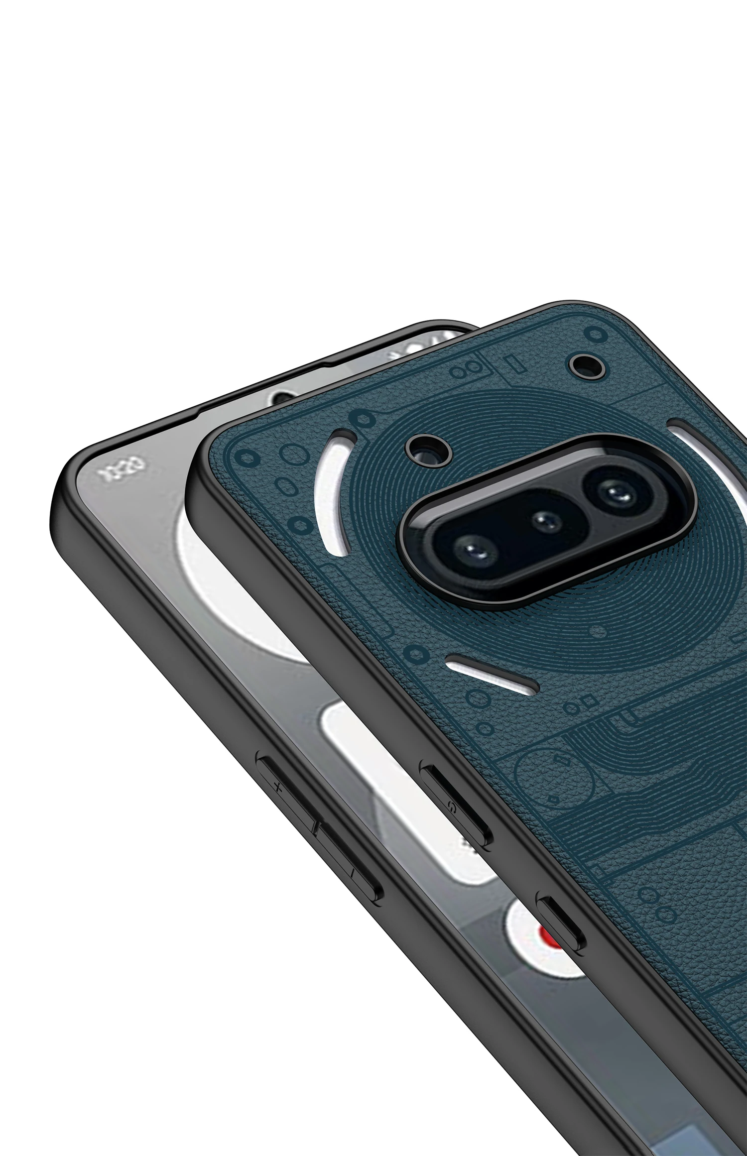 Luxury Painted Leather Soft Case For Nothing Phone 3A Back Light Precision Hole