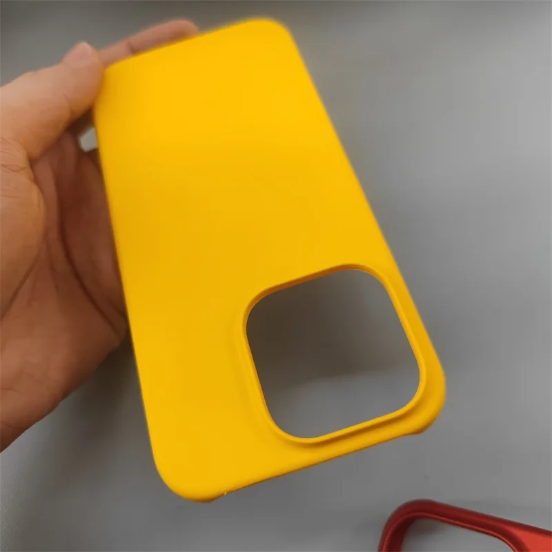 Ultra-Thin Matte Transparent Shockproof Frameless Phone Case with Heat Dissipation