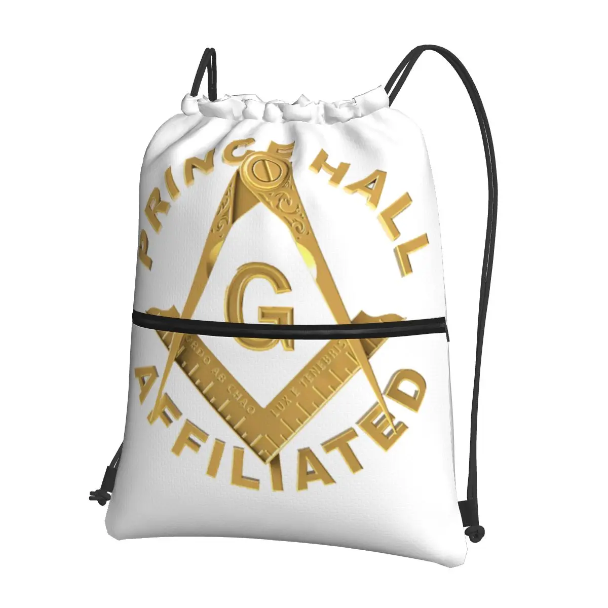

Freemason Masonic Portable Backpacks Drawstring Bag Multi-function Drawstring Bundle Pocket Shoes Bags For School Students