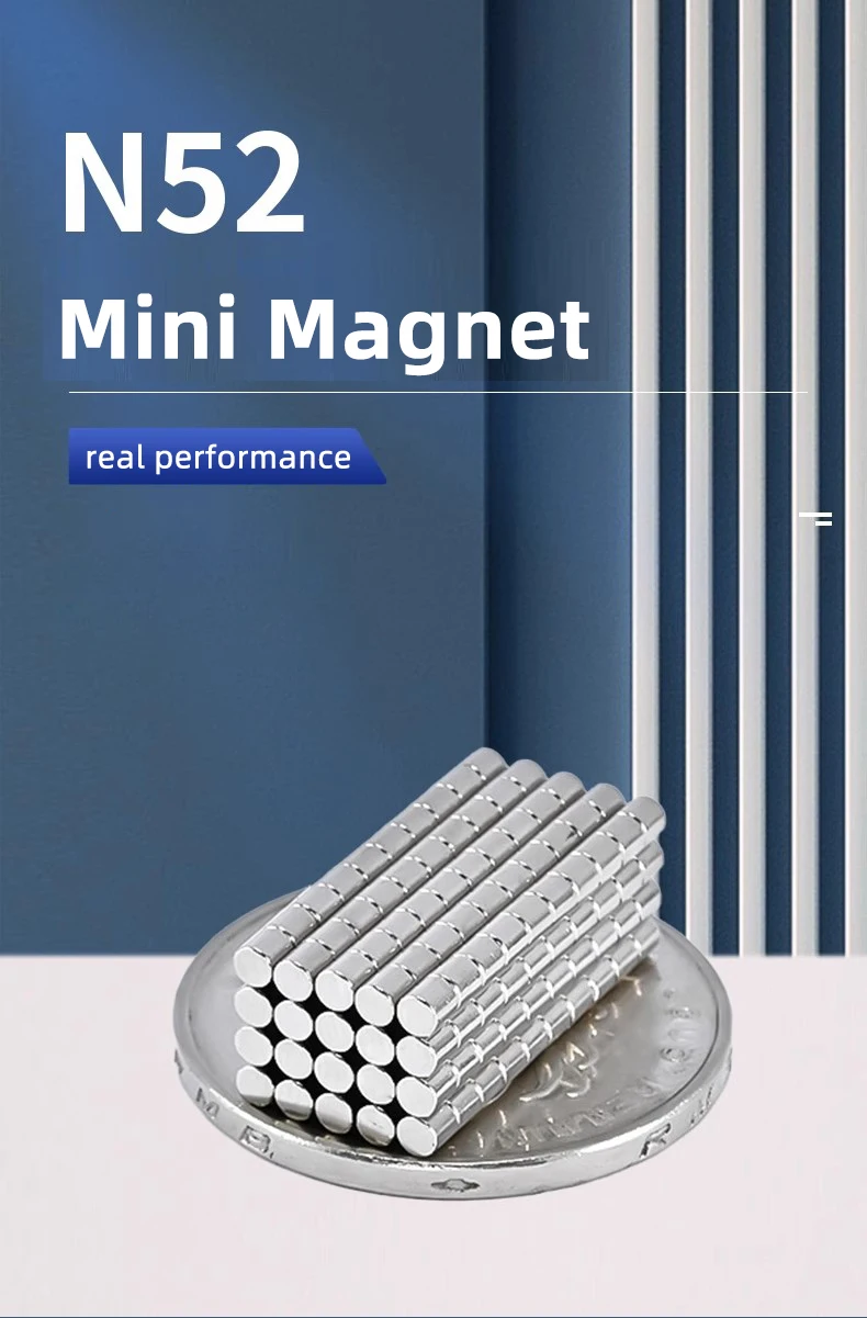 Winzige Magnete Kleine Magnete für Bambu Lab Runde N52 Magnete DIY-Teile für 3D-Drucker-Zubehör – Detail 3
